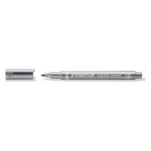 Marcador metálico STAEDTLER, plata