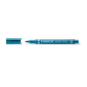 Marcador metálico STAEDTLER, azul