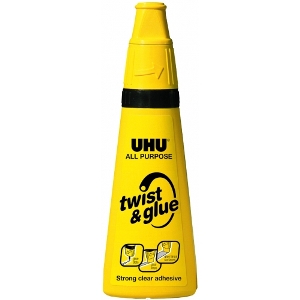 Pegamento universal UHU, frasco de 90 ml