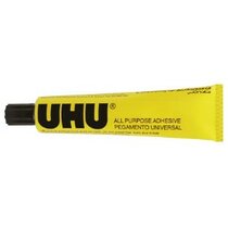 Pegamento universal UHU, tubo de 20ml