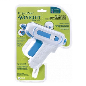 Pistola de silicón WESTCOTT mini