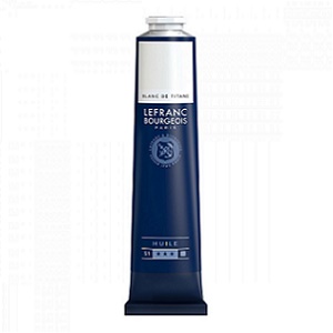 Oleo LEFRANC FINE Blanco titanio, 150ml