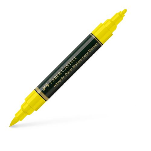 Plumón acuarelable FABER-C amarillo cadmio