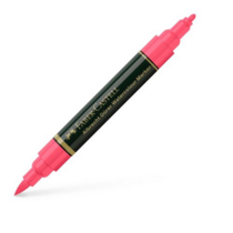 Plumón acuarelable FABER-C rojo escarlata oscuro