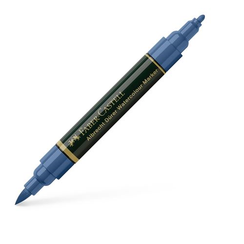 Plumón acuarelable FABER-C azul indantren