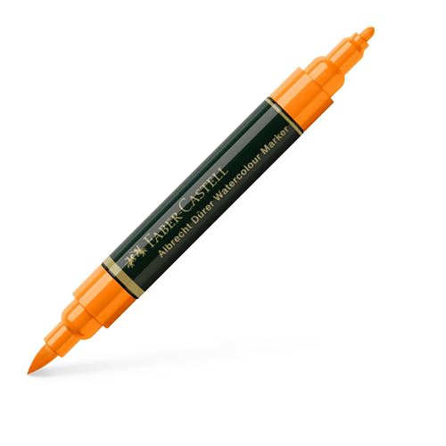 Plumón acuarelable FABER-C naranja trans