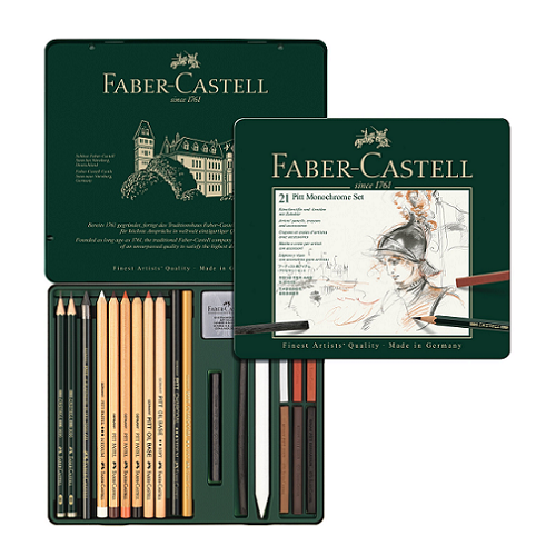 Set para boceto PITT FABER-CASTELL, caja 21