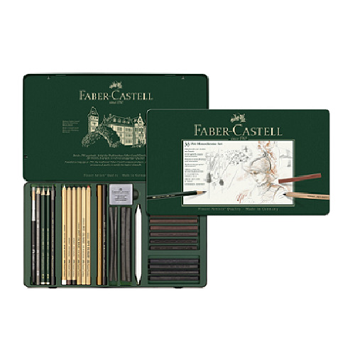 Set para boceto PITT FABER-CASTELL, caja 33