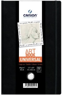 Cuaderno de arte CANSON Universal 5 x8