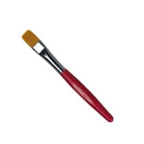 Pincel de nylon plano DA VINCI PRIMO roj