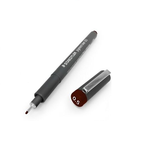 Rotulador PIGMENT LINER 0.5 café