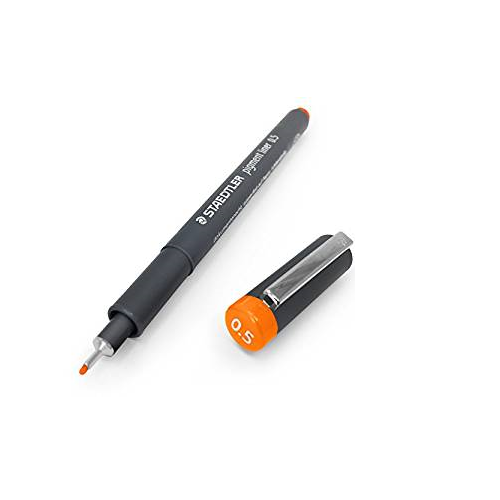 Rotulador PIGMENT LINER 0.5 naranja