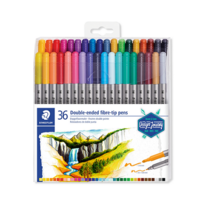Plumones 2 puntas STAEDTLER, set/36