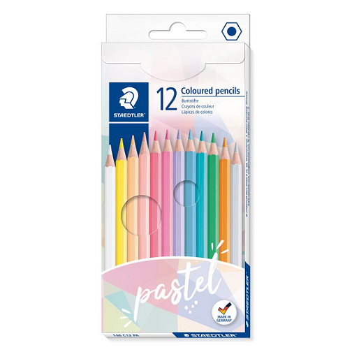 Lápiz de color pastel STAEDTLER, caja 12