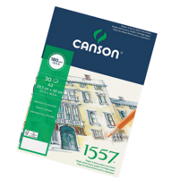 Papel CANSON "1557" 180g bloc de 30h A3