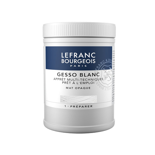 Gesso blanco LEFRANC, frasco de 500ml