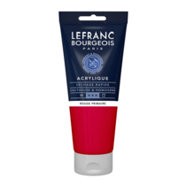 Acrílico LEFRANC Rojo primari, tub 200ml