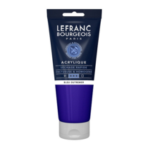 Acrílico LEFRANC Azul ultram, tubo 200ml