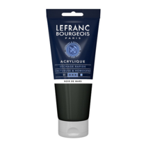Acrílico LEFRANC Negro Marte, tubo 200ml
