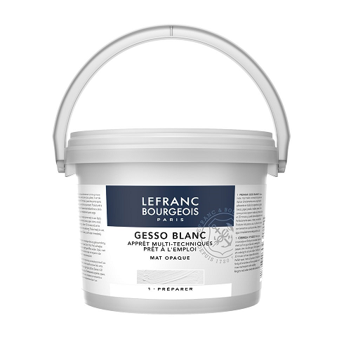 Gesso blanco LEFRANC, cubeta 2.5 litros