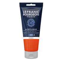 Acrílico LEFRANC Naranja, tubo 80ml