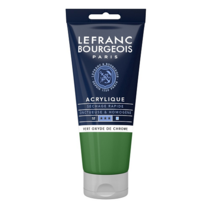 Acrílico LEFRANC Verde óxi crom, tb 80ml