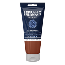 Acrílico LEFRANC Siena tostada, tub 80ml
