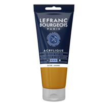 Acrílico LEFRANC Ocre amarill, tubo 80ml