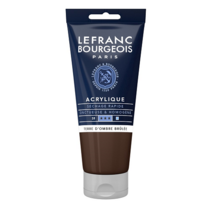 Acrílico LEFRANC Sombra tosta, tubo 80ml