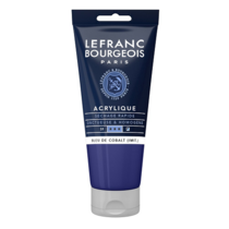 Acrílico LEFRANC Azul cobalto, tubo 80ml