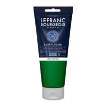 Acrílico LEFRANC Verde medio, tubo 200ml
