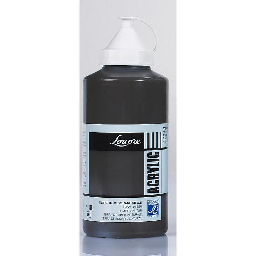 Acrílico LEFRANC Sombra natural, frasco de 750ml