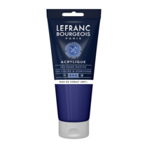 Acrílico LEFRANC Azul cobalt, tubo 200ml
