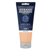 Acrílico LEFRANC Ocre rosado, tubo 80ml