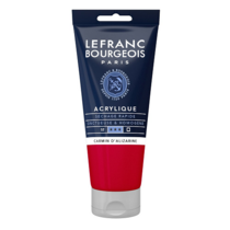 Acrílico LEFRANC Carmín aliza, tubo 80ml