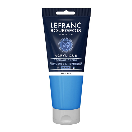 Acrílico LEFRANC Azul royal, tubo de 200ml