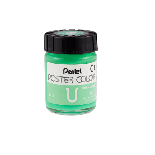 Témpera PENTEL 30ml verde cobalto