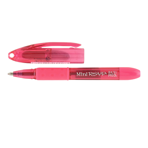 Bolígrafo PENTEL R.S.V.P. MINI rosado