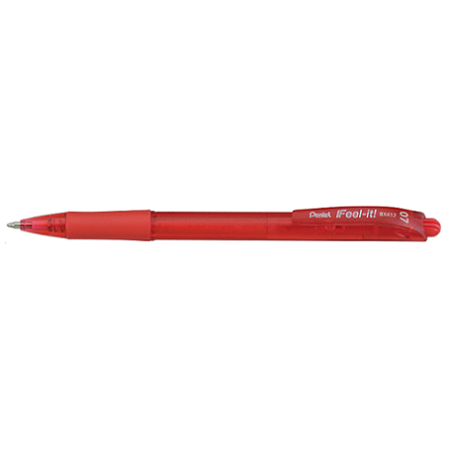 Bolígrafo PENTEL I FEEL-IT 1.0 rojo