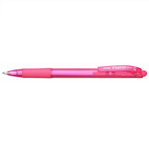 Bolígrafo PENTEL I FEEL-IT 1.0 rosado