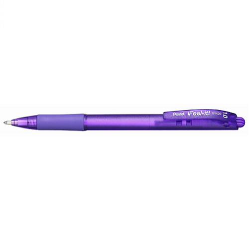 Bolígrafo PENTEL I FEEL-IT 1.0 violeta