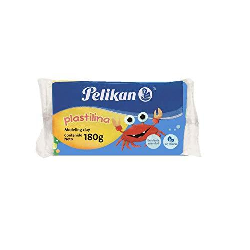 Plastilina PELIKAN bloque 180g, azul mar