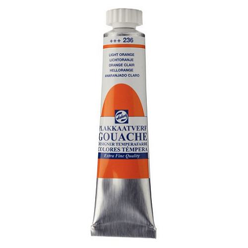 Témpera TALENS tubo 20ml naranja claro