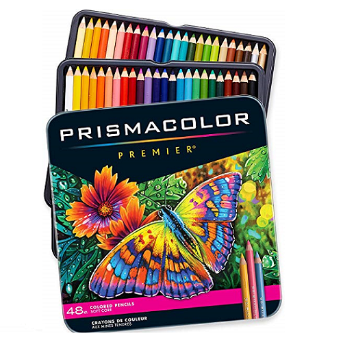 Lápiz de color PRISMACOLOR, caja de 48