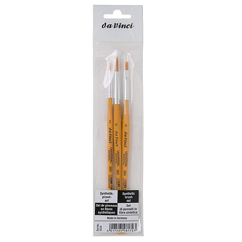 Pincel de nylon DA VINCI UNIVERSAL set de 3