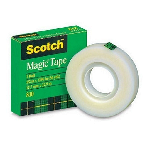 Cinta mágica 3M SCOTCH 1/2 x36yds.