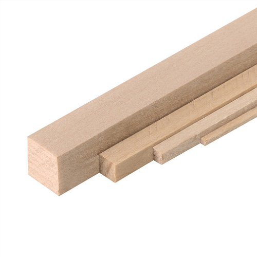 Madera de balsa, varilla 1/4 x1/4 x36