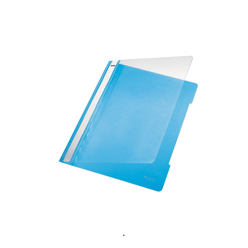 Folder plástico tamaño carta LEITZ celeste