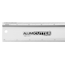 Regla metálica ALUMICUTTER de 18" plata