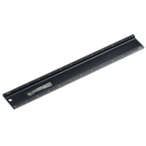 Regla metálica ALUMICUTTER de 36" negra
